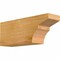 Ekena Millwork Monterey Rough Sawn Rafter Tail, Western Red Cedar, 4"W x 6"H x 16"L RFT04X06X16MON00RWR - alternate 1